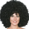 Afro Paryk Sort XL