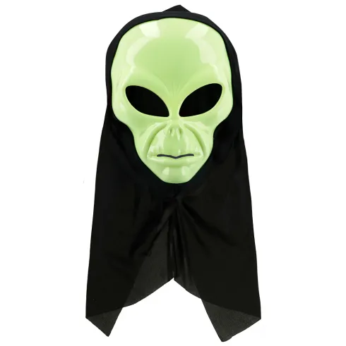 Alien Maske med Hætte