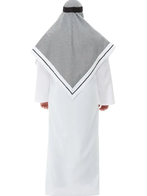 Araber Sheik i hvid LUX