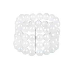 Armbånd med 4 rækker perler