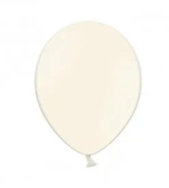 Ballon ø 27 cm, 10 stk. Creme