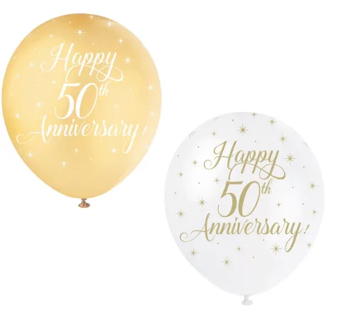 Balloner" Happy 50th anniversary"