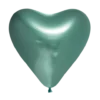 Ballon Hjerte Mirror grøn