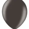 Ballon i 12,7cm i sort - 100stk