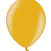 Ballon Metallic Guld ø 23 100 stk.