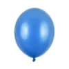 Ballon Metallic mørkeblå, 10 stk.
