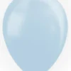 Ballon perlemor lyseblå 10 stk.