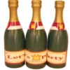 Ballonvægt Champagneflaske 3stk