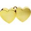 Ballonvægt Hjerter i Guld