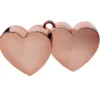 Ballonvægt Hjerter i Rosegold