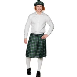 Beret Mr Tartan rød