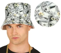 Bøllehat med Dollar sedler