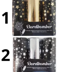 Bordbomber 3 stk - stjerner