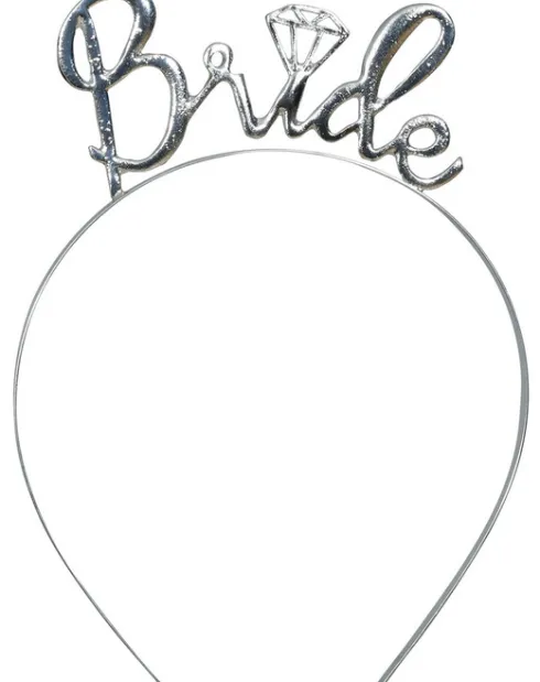Bride hårbøjle - Sølv