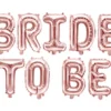 Bride to Be folieballon Rosegold