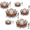 Champagnekøler og elegante borde