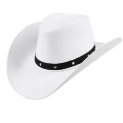 Cowboyhat Hvid