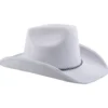 Cowboy hat i HVID velour