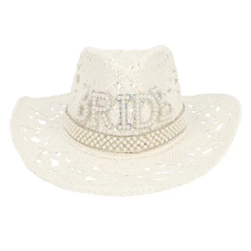 Cowboy hat sommer 'Bride'