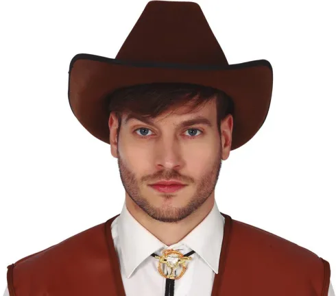Cowboy slips med tyr