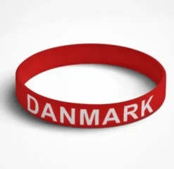 Danmark silikone armbånd