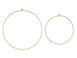 Dekorations ringe Guld
