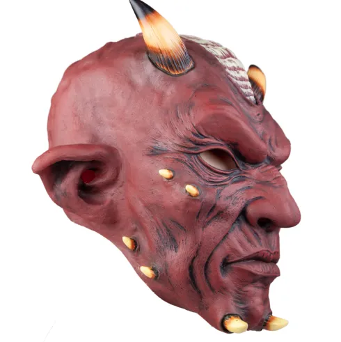 Djævle maske i Latex