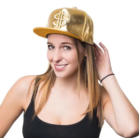 Dollar Cap med bling