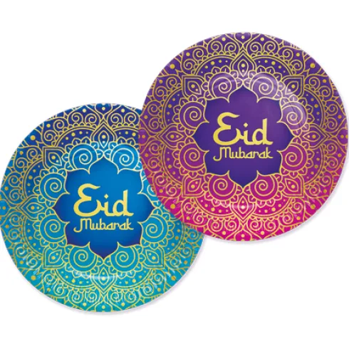 Eid Mubarak paptallerkener