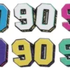 90er konfetti i træ