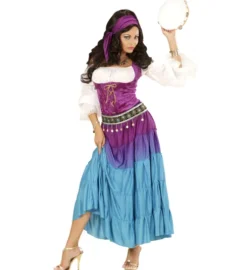 Esmeralda - sigøjner kostume