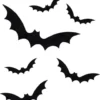 Flagermus vindues stickers