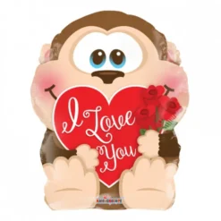 Folie ballon abe I LOVE YOU , 46 cm