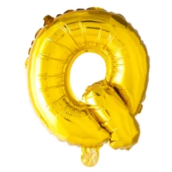 Folie ballon BOGSTAVER - GULD 102 cm