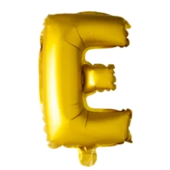 Folie ballon BOGSTAVER - GULD, 41 cm