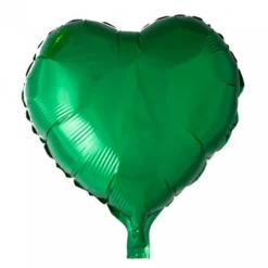 Folie ballon Hjerte 46 cm GRØN