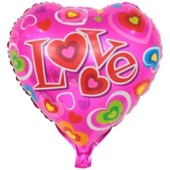 Folie ballon hjerte LOVE 46 cm