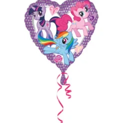 Folie ballon hjerte MY LITTLE PONY 43 cm
