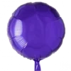 Folie ballon Rund LILLA 46 cm