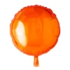 Folie ballon Rund ORANGE 46 cm