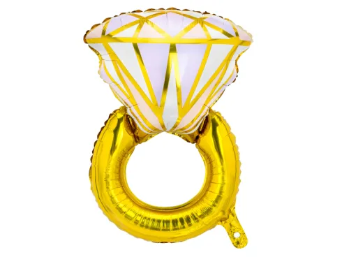 Folieballon som Giga forlovelsesring