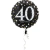 40 folie ballon sparkling gold