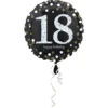18 folie ballon sparkling gold