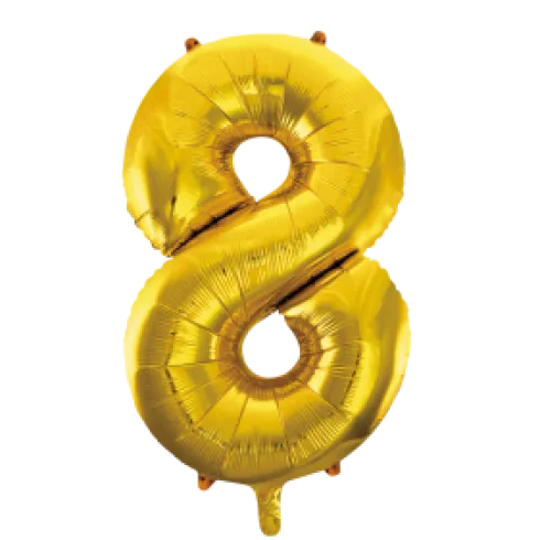 Folie ballon TAL 86 cm GULD
