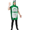Gin flaske kostume