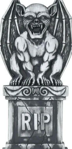 Gravsten med Gargoyle