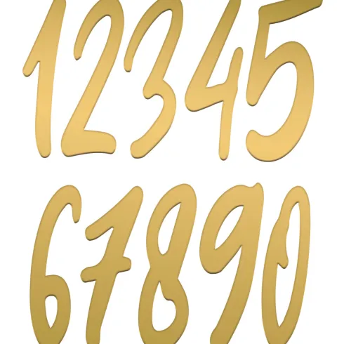 Grå/Guld DYI flagbanner