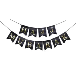 Hajj Mubarak banner Sort
