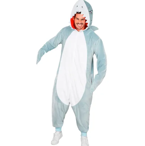 Haj Kostume med Hætte