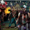 Halloween banner plast Cirkus